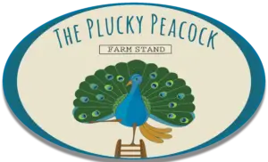 Plucky Peacock Farm Stand CYMK