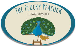 Plucky Peacock Farm Stand CYMK